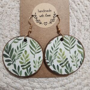 ~Handmade~ Boho Botanical Earrings